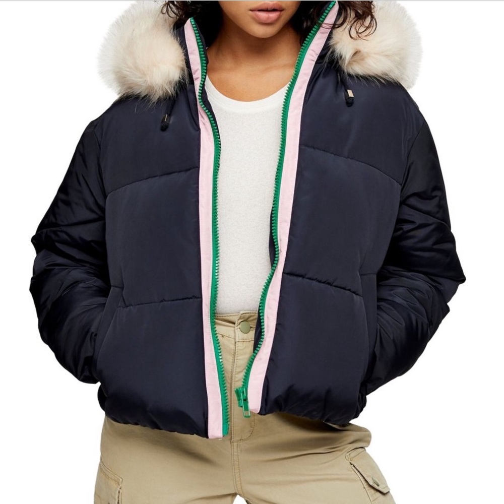 Topshop puffer Jacket